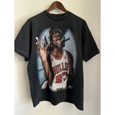 Usado, Camiseta ponto único reimpressão vintage Michael Jordan Chicago Bulls  comprar usado Usado, Camiseta ponto único reimpressão vintage Michael Jordan Chicago Bulls  comprar usado  Enviando para Brazil
