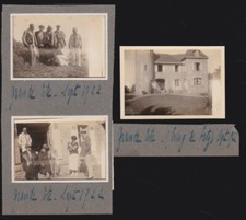 Grande Côte, Frankreich. 3 Fotos September 1922, Chateau de Paty und Personen. comprar usado  Enviando para Brazil
