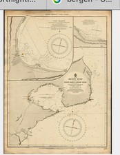 WYKRES ADMIRALICJI NR 1290. CHARLES DARWIN, FITZROY, PODRÓŻ HMS BEAGLE 1834. na sprzedaż  Wysyłka do Poland