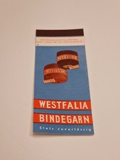 Streichholzheftchen westfalia  gebraucht kaufen  Halstenbek