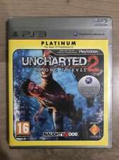 UNCHARTED 2 AMONG THIEVES - SONY PLAYSTATION 3 - JEU PS3 PLATINUM COMPLET comprar usado  Enviando para Brazil