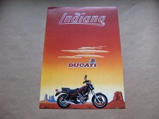 Ducati indiana brochure d'occasion  Expédié en Belgium