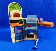 Fisher-Price Loving Family casa de bonecas churrasqueira ao ar livre forno Mattel 2010 comprar usado  Enviando para Brazil