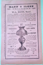 1890 advertising elegant d'occasion  Expédié en Belgium