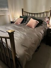 Sage brass bed for sale  DORCHESTER