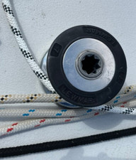 Lewmar winch. worn for sale  UK