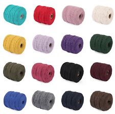 Colours braided 3mm for sale  MANCHESTER