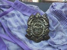 Plaque casque pompier d'occasion  Nancy-
