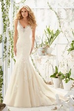Designer brautkleid mori gebraucht kaufen  Leipzig