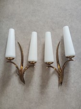 Paires appliques métal d'occasion  Unieux