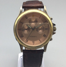Vtg fossil chronograph for sale  Pflugerville