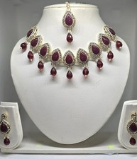 Maroon indian bollywood for sale  LEICESTER