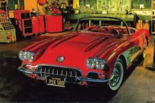 Corvette poster classic for sale  Pacoima