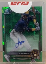2025 Bowman Safira - Feito por Jesus 1º Bowman Auto #CPS-JM Verde /99 (AU), usado comprar usado  Enviando para Brazil