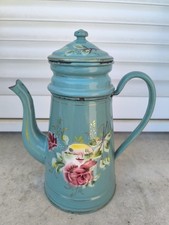Cafetière émaillée ancienne d'occasion  Ambert