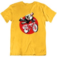 Camiseta Pee Wee Herman Bicicleta Humor Engraçado Filme Programa de TV Anos 80 Retrô Presente Nova comprar usado  Enviando para Brazil