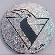 Usado, Vintage Slammer * 1994 NHL * #3 *Pittsburgh Penguins * Glitter Prata * comprar usado  Enviando para Brazil
