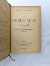 Georges clémenceau embuscades d'occasion  Muzillac