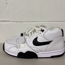 Tênis masculino tamanho 8.5 Nike Air Trainer 1 preto branco couro atlético FB8066 100 comprar usado  Enviando para Brazil