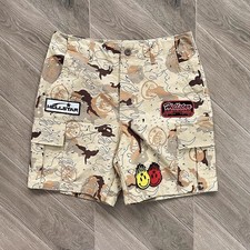 Usado, Shorts esportivos camuflados bordados Hell 5 pontos casual trabalho shorts comprar usado  Enviando para Brazil