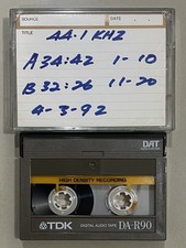 Michael Jackson - Motown's Greatest Hits DAT Digital Audio Cassette Tape Rare comprar usado Michael Jackson - Motown's Greatest Hits DAT Digital Audio Cassette Tape Rare comprar usado  Enviando para Brazil