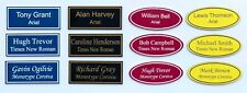 Personalised name badges for sale  DUNFERMLINE