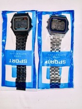 Casio digital black for sale  LONDON
