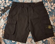 Shorts cargo nero usato  Colle di Val d'Elsa