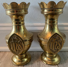 Pair vintage brass for sale  Harrisburg