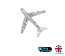 Crystal brooch airplane for sale  BISHOP'S STORTFORD