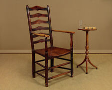 Antique georgian ladderback for sale  LLANDUDNO JUNCTION