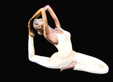 Skulptur yoga figur gebraucht kaufen  Nürnberg