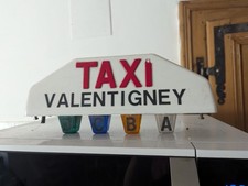 Enseigne lumineuse taxi d'occasion  Audincourt