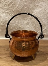 Kleiner kupferkessel hexenkess gebraucht kaufen  Brockscheid, Mehren, Strotzbüsch