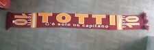 Sciarpa calcio totti usato  Roma