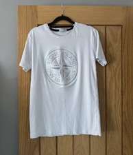 Stone island white for sale  DEWSBURY