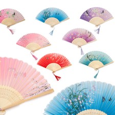 Handfächer bambus sommerfäch gebraucht kaufen  Maintal