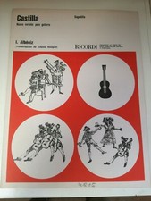 Castilla albeniz per usato  Salerno
