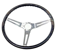 Volante esportivo 1969-1977 GM Chevy 3 raios preto peça OEM 399332 3937896, usado comprar usado  Enviando para Brazil
