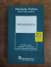 Memento pratico previdenza usato  Martinsicuro