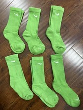 Meias Nike Every Day Dri Fit Plus acolchoadas equipe de treinamento verde - Seis pares comprar usado  Enviando para Brazil