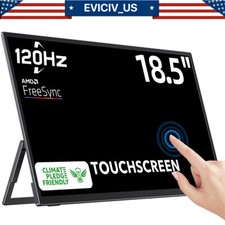 Monitor portátil EVICIV 18,5"" tela sensível ao toque 120Hz com VESA e 180° ajustável 1080P comprar usado  Enviando para Brazil