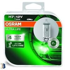 2x Lâmpadas para faróis OSRAM H7 Ultra Life 12V 55W PX26d 64210ULT-HCB pacote duplo comprar usado  Enviando para Brazil