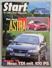 Opel Start Magazin 3/97 Der Neue Astra , Omega 98 TDI, Corsa 1,5 TD, Poster FCB  comprar usado  Enviando para Brazil