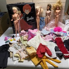 LOTE de Muñecas, Ropa, Vestidos y Accesorios Vintage Genuinos Barbie Case Plus segunda mano  Embacar hacia Mexico