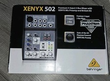 Usado, Mixer de som Behringer XENYX Q502USB 5 entradas com fonte de alimentação.  comprar usado  Enviando para Brazil