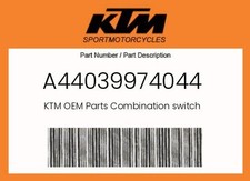 Ktm genuine combination for sale  Christiansburg