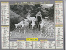 Calendrier almanach ptt d'occasion  Aurillac