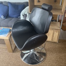 Black faux leather for sale  LEATHERHEAD