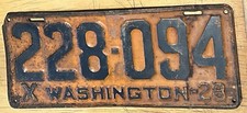 1928 washington state for sale  Spokane